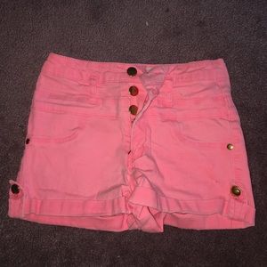 High rise shorts